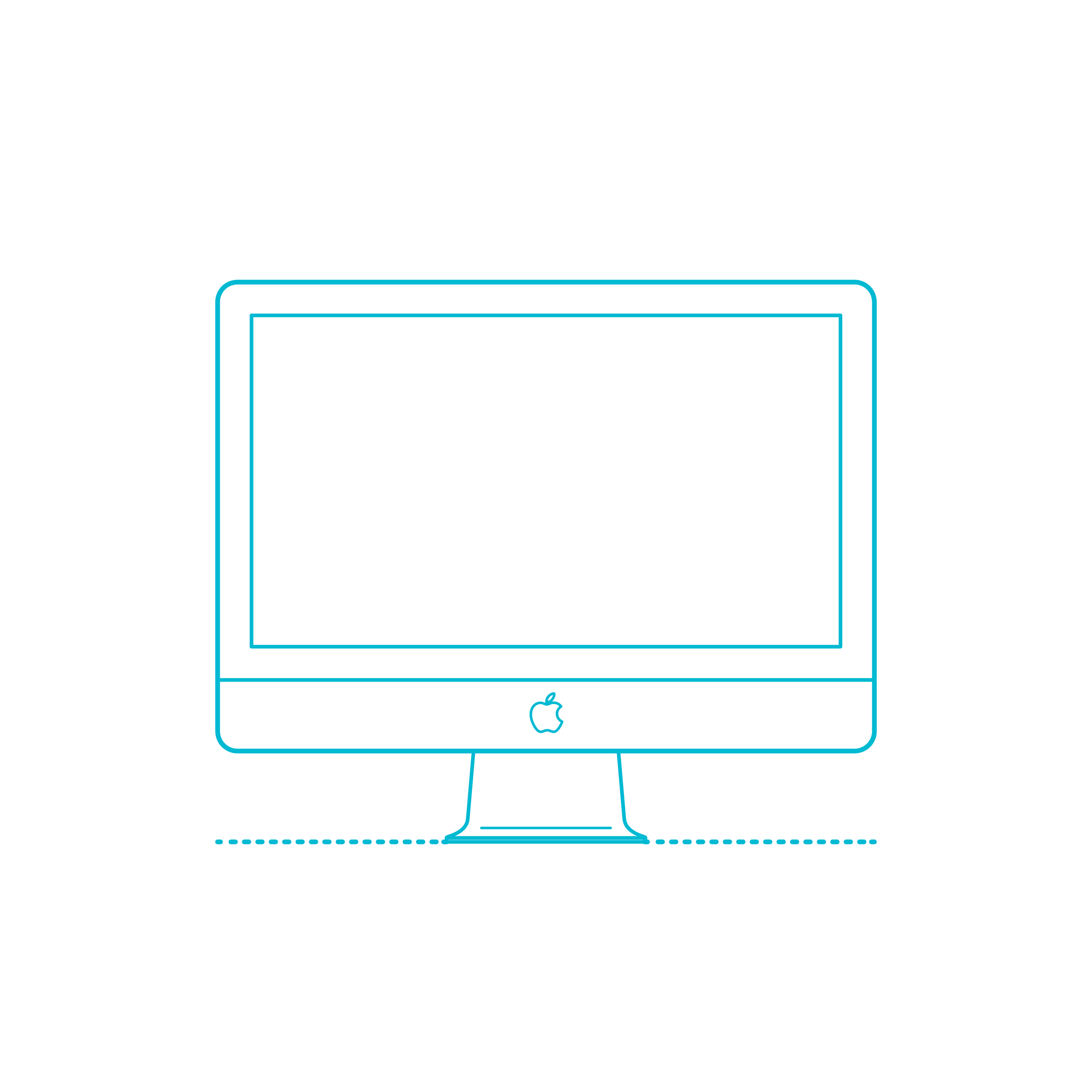 Digital Apple Imac 21.5 Inch Clean Black And White Svg Vector Free Vectors